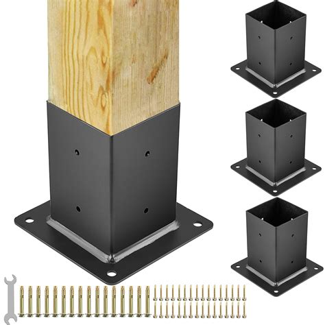 4x4 metal post bracket|4x4 wood post mounting bracket.